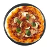 Piatra de pizza rotunda Navaris, 30.5 cm, cordierit glazurat, rezistenta 500°C, 51246.02.3