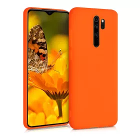   Husa pentru Xiaomi Redmi Note 8 Pro, Silicon, Portocaliu, 50242.69