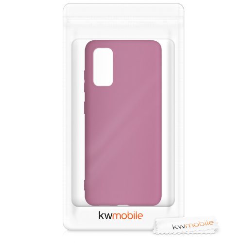 Husa pentru Samsung Galaxy S20, Silicon, Roz, 51235.167