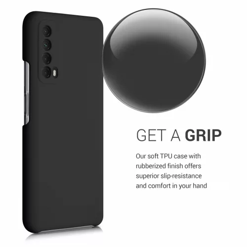 Husa pentru Huawei P Smart (2021), Silicon, Negru, 53632.47