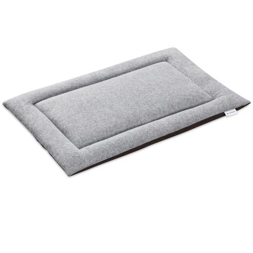 Pat de calatorie pentru caini Navaris, 63 x 40 cm, Poliester, Gri, 54008.22.2