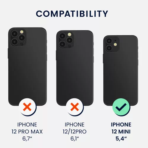 Husa pentru Apple iPhone 12 Mini, Silicon, Albastru, 52640.202