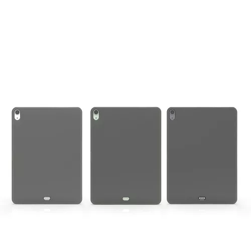 Husa pentru Apple iPad Air 4 (2020), Silicon, Negru, 53417.01