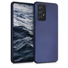   Husa pentru Samsung Galaxy A52 / Galaxy A52 5G / Galaxy A52s 5G, Silicon, Albastru, 54351.64