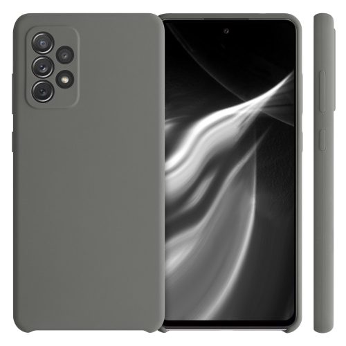 Husa pentru Samsung Galaxy A72, Silicon, Gri, 54359.155