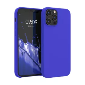   Husa pentru Apple iPhone 12 Pro Max, Silicon, Albastru, 52644.134