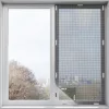 Plasa de insecte pentru fereastra Navaris, 220 x 150 cm, Ajustabila, Cleme magnetice, 54487.3