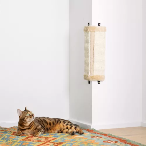 Covor din sisal Navaris de zgariat pentru pisici, 43 x 22 cm, bej , 54855.11