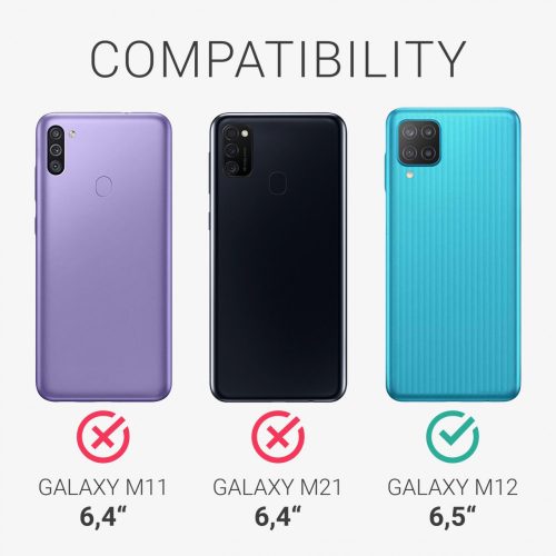 Husa pentru Samsung Galaxy M12, Silicon, Verde, 55077.50