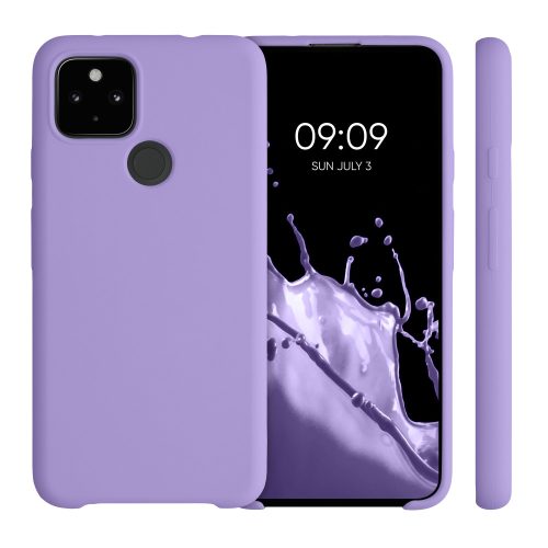 Husa pentru Google Pixel 4a 5G, Silicon, Mov, 53932.222