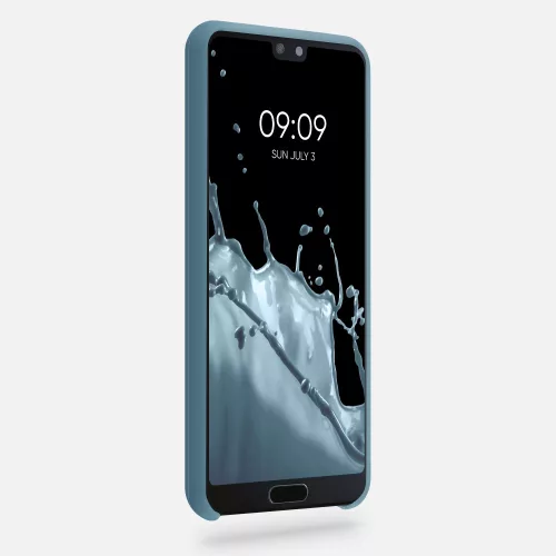 Husa pentru Huawei P20, Silicon, Verde, 45689.207