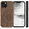 Husa pentru iPhone 13 Mini, Lemn, Maro, 55936.01