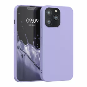 Husa pentru iPhone 13 Pro, Silicon, Mov, 55958.139