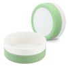 Set 2 Boluri pentru pisici si caini Navaris, Anti-aluneacare, Verde, 53411.07