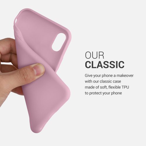 Husa pentru Apple iPhone X / iPhone XS, Silicon, Mov, 42492.10, kwmobile