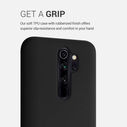 Husa pentru Xiaomi Redmi Note 8 Pro, Silicon, Negru, 50248.01, kwmobile