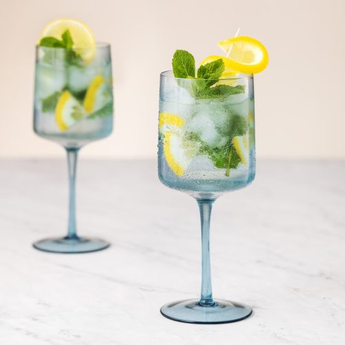 Set 4 Pahare de Vin Navaris, 400 ml, pentru vin si bauturi reci, sticla, 56212.01