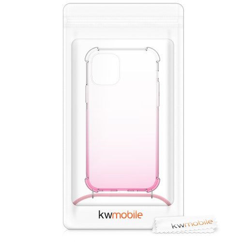 Husa pentru Apple iPhone 12 / iPhone 12 Pro, Silicon, Roz, 54084.05, kwmobile