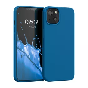   Husa pentru Apple iPhone 13, Silicon, Albastru, 55948.228, kwmobile