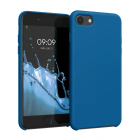   Husa pentru Apple iPhone 8 / iPhone 7 / iPhone SE 2, Silicon, Albastru, 40225.228, kwmobile