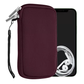   Husa Universala pentru telefon L - 6,5 inch, Neopren, Violet, 46188.3.187, kwmobile