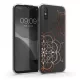 Husa Kwmobile pentru Xiaomi Redmi 9A/Redmi 9AT, Silicon, Transparent/Roz, 57092.02