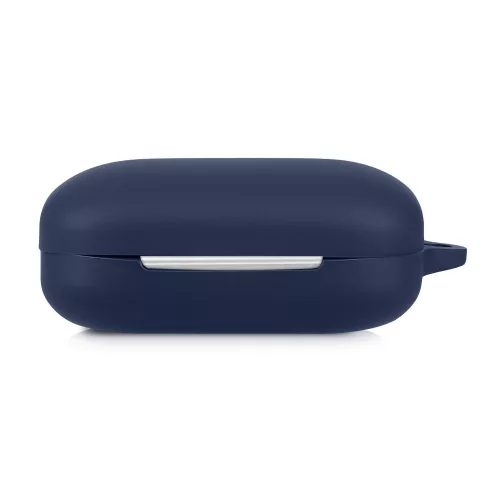 Husa pentru casti OnePlus Buds Pro, Kwmobile, Albastru, Silicon, 56099.04
