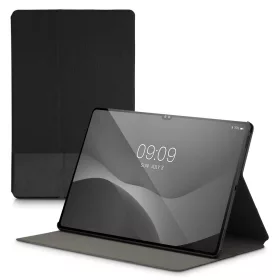   Husa pentru tableta Samsung Galaxy Tab S8 Ultra, Kwmobile, Gri/Negru, Textil, 57139.73