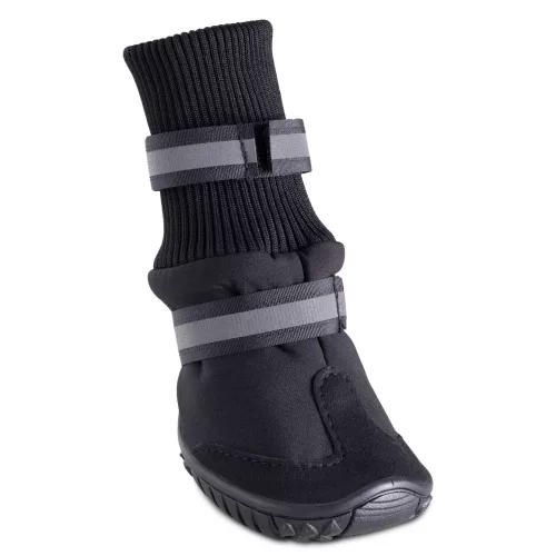 Papuci antiderapanti pentru caini Navaris marimea S, Negru,Textil, 57209.1