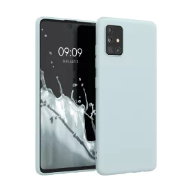   Husa Kwmobile pentru Samsung Galaxy A51, Silicon, Verde, 51196.200