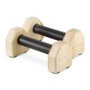 Set 2 Paralete fitness Navaris, 25x10x9.5 cm, baza antiderapanta, suport 200 kg, 57259.2