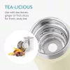 Sticla Ceai Navaris 500ml, din bambus, cu filtru inox, pentru ceai la birou, 54268.2.16