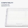 Set 2 Filtre de schimb pentru aspirator Roborock S7/S7+/T7S, Kwmobile, Alb, Plastic, 57668.01