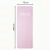 Prosop pentru sezlong Homelevel, 75 x 200 cm, Roz, Bumbac / Poliester, 55649.03.10