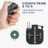 Tabela scor pentru jocuri de golf si mini golf, Kwmobile, Negru, Plastic, 57894.01