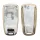 Husa Cheie Auto pentru Audi 3 Butoane - Smart Key, Kwmobile, Multicolor, Silicon, 52827.03