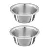 Set 2 boluri din inox pentru caini si pisici de talie mica, 350 ml, 58405.01