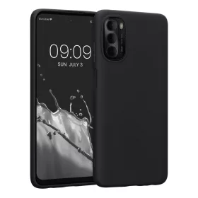   Husa Kwmobile pentru Motorola Moto G (2022), Silicon, Negru, 58530.47