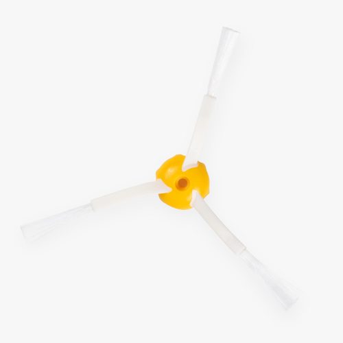 Set 6 Perii laterale pentru aspirator iRobot Roomba 700/Roomba 600/Roomba 500, Kwmobile, Alb/Galben, Plastic, 49136.02