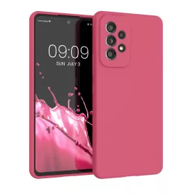   Husa Kwmobile pentru Samsung Galaxy A53 5G, Silicon, Roz, 57835.238