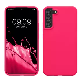   Husa Kwmobile pentru Samsung Galaxy S22 Plus, Silicon, Roz, 56761.77
