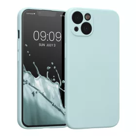   Husa Kwmobile pentru Apple iPhone 13, Silicon, Verde, 58954.200