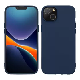   Husa Kwmobile pentru Apple iPhone 14 Plus, Silicon, Albastru, 59080.116