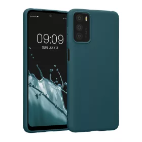  Husa Kwmobile pentru Motorola Moto G42, Silicon, Verde, 59182.78