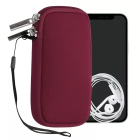   Husa Universala Kwmobile marime XS - 4 inch, Neopren, Rosu, 46188.32.09