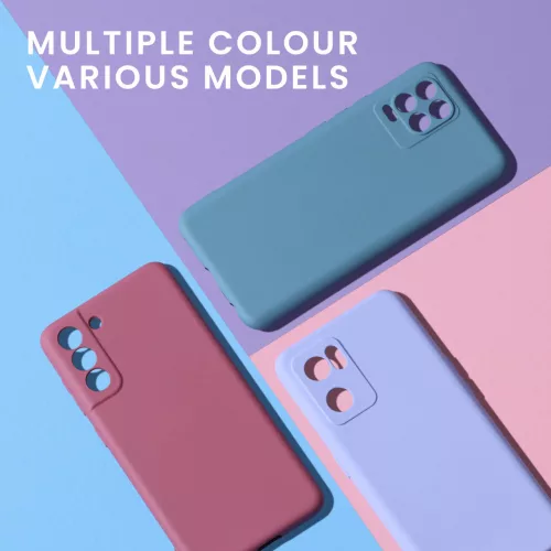 Husa Kwmobile pentru OPPO A77, Silicon, Albastru, 59245.139