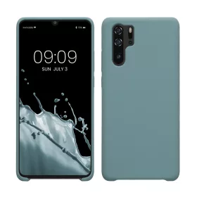   Husa kwmobile pentru Huawei P30 Pro, Silicon, Verde, 47423.206