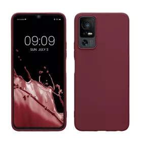 Husa Kwmobile pentru TCL 40 XL, Violet, Silicon, 61718.187