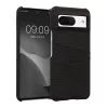 Husa Kwmobile pentru Google Pixel 8, Gri inchis, Textil/Plastic, 61883.19