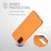 Husa Kwmobile pentru Samsung Galaxy A71, Portocaliu, Silicon, KWM000010ZJ029C